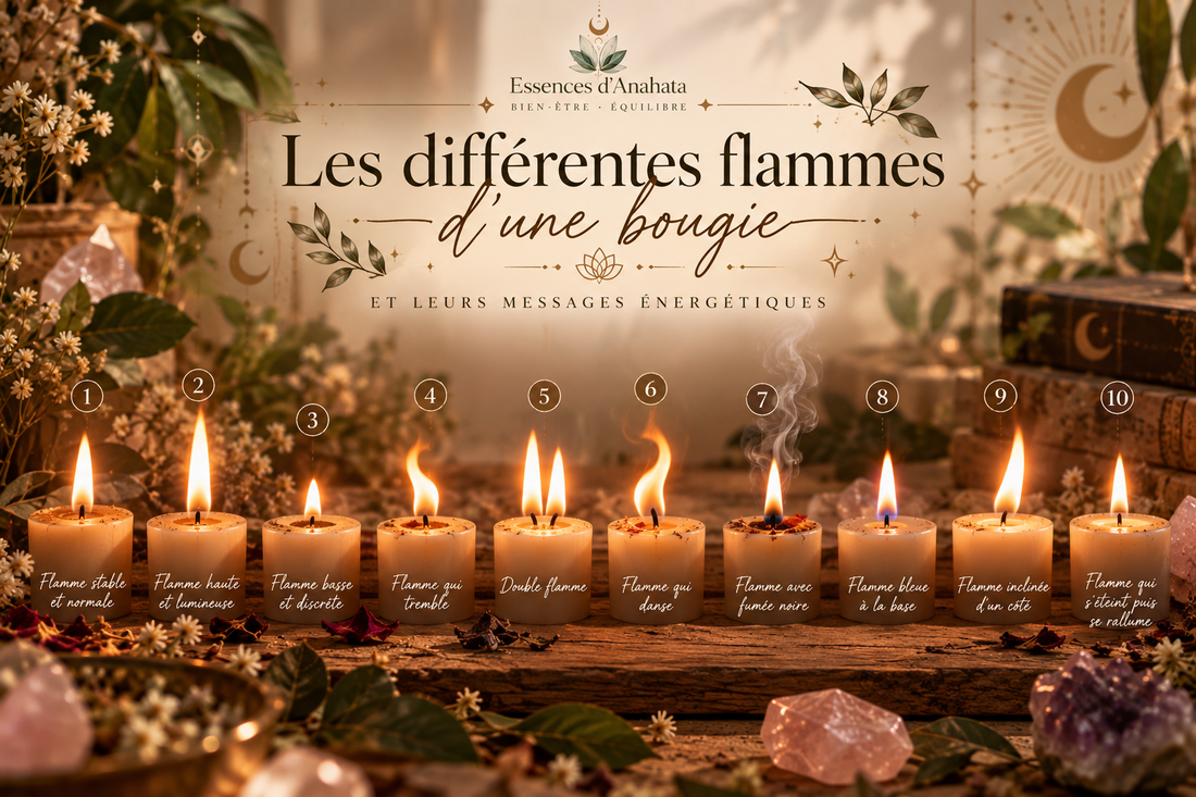 🕯️ Les différentes flammes d’une bougie : leurs messages et significations