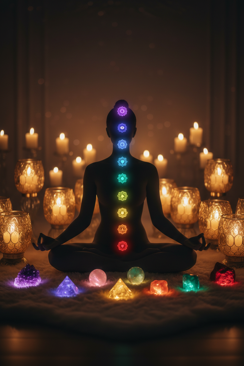 Les 7 chakras : signification, couleurs et pierres associées